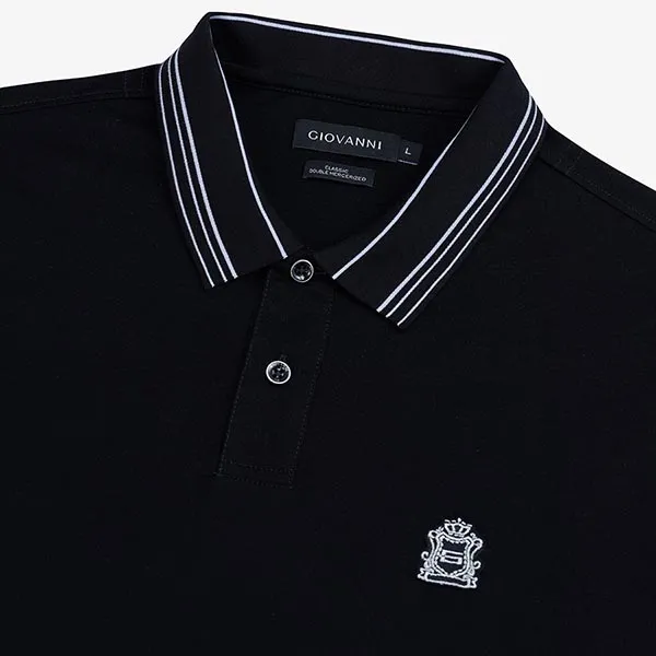 Áo Polo Nam Giovanni GPL0150-1 Màu Đen Size M