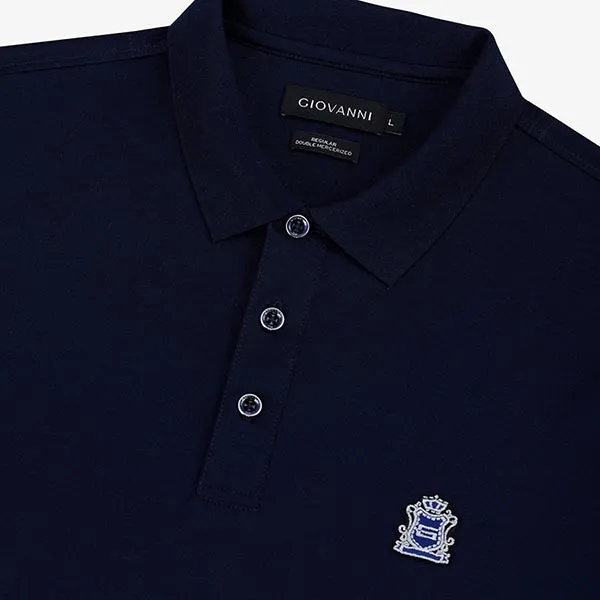Áo Polo Nam Giovanni GPL0152-1 Màu Xanh Navy Size M