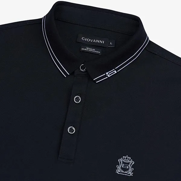 Áo Polo Nam Giovanni GPL0156-1 Màu Đen Size XL