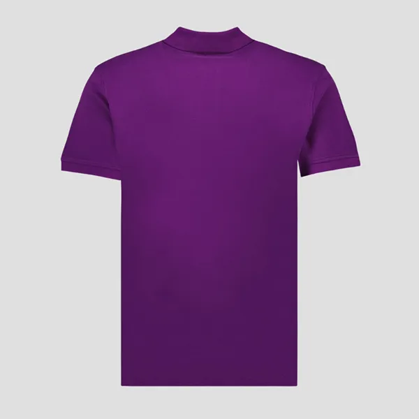 Áo Polo Nam Kenzo Crest Logo Classic In Purple Polo Shirt FC65PO0024PU 83 Màu Tím Size M