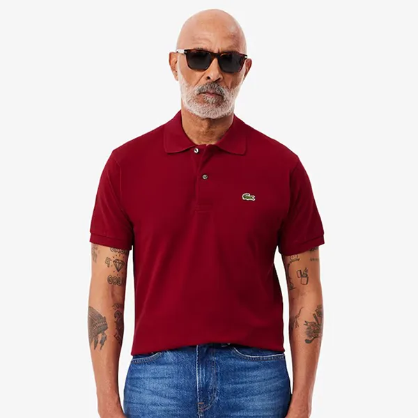 Áo Polo Nam Lacoste Classic Fit L.12.12 Polo Shirt LA25POLOBX Màu Đỏ Size L