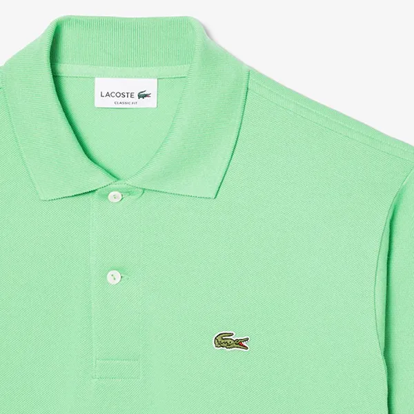 Áo Polo Nam Lacoste Classic Fit L.12.12 Polo Shirt TT LA25POLOGU Màu Xanh Green Size XL - Thời trang - Vua Hàng Hiệu