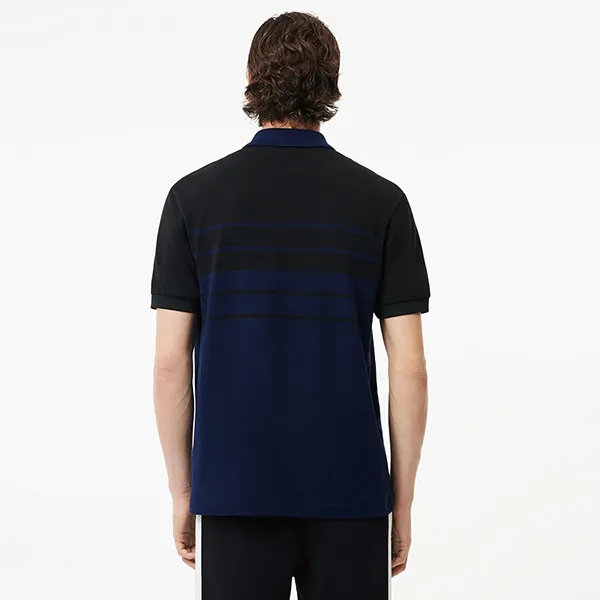 Áo Polo Nam Lacoste Classic Fit Made In France PH8135 JB1 Màu Xanh Đen