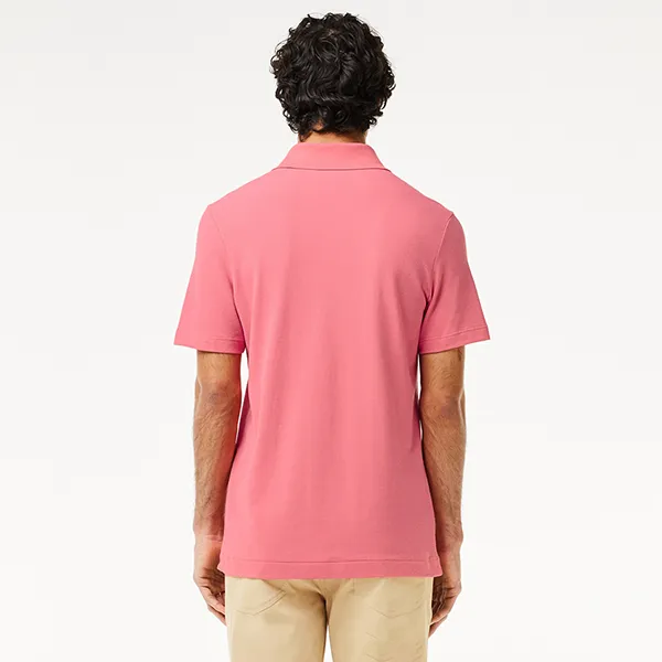 Áo Polo Nam Lacoste Classic Fit UV Protect Golf DH9309 IUG Màu Hồng Size S