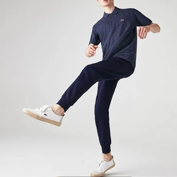 Áo Polo Nam Lacoste Men's Slim Fit Pique PH4012 - HAU Màu Xanh Than Size 2