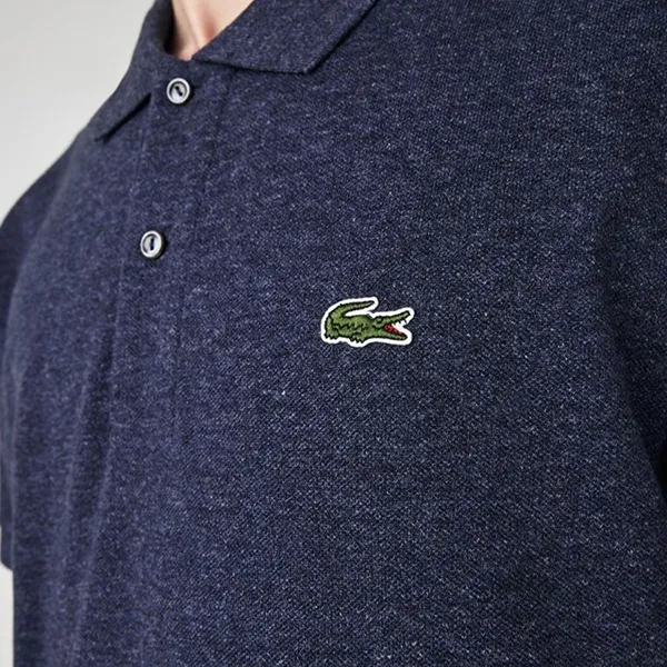 Áo Polo Nam Lacoste Men's Slim Fit Pique PH4012 - HAU Màu Xanh Than Size 2