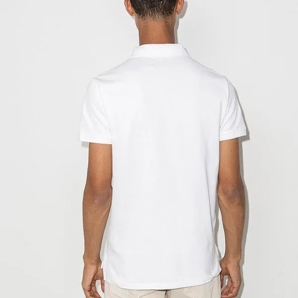Áo Polo Nam Ralph Lauren In White With Logo Embroidered 710666997001 Màu Trắng Size M - Thời trang - Vua Hàng Hiệu