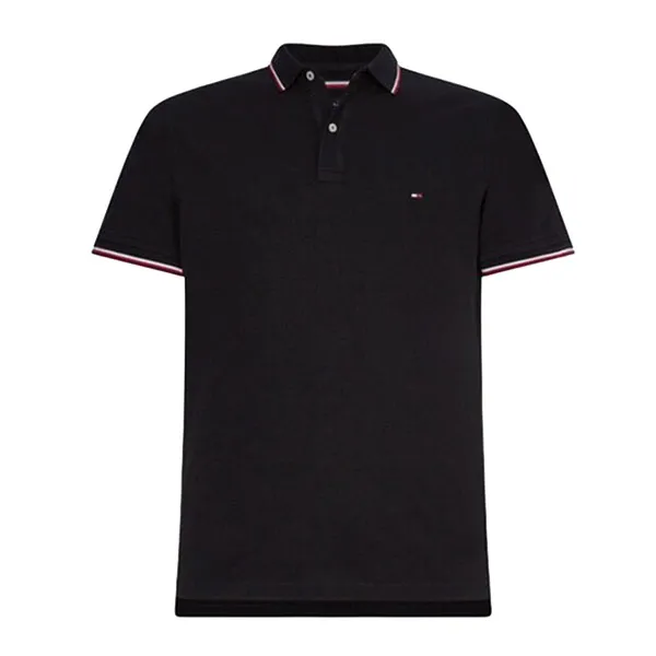 Áo Polo Nam Tommy Hilfiger Regular Fit Wicking In Black 78JA019 001 Màu Đen Size XS