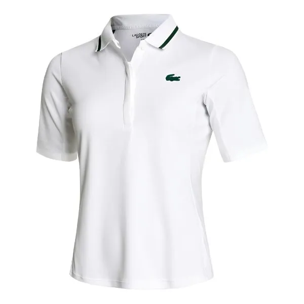 Áo Polo Nữ Lacoste Sport Thermo Regulating Piqué Tennis Polo Shirt Màu Trắng Size 34 - Thời trang - Vua Hàng Hiệu