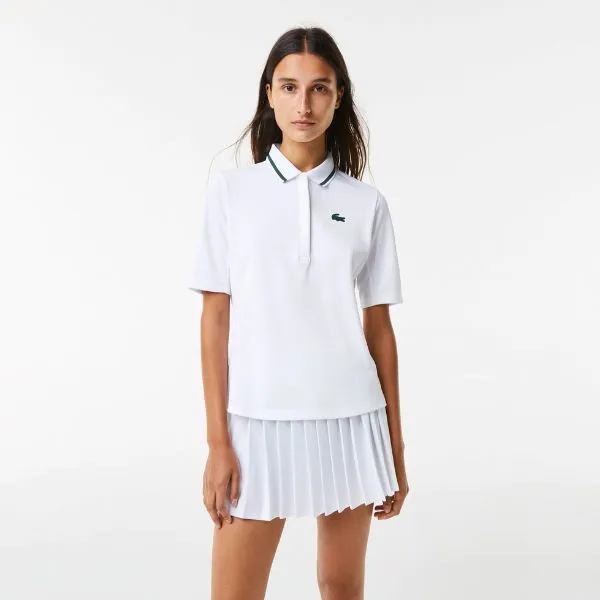 Áo Polo Nữ Lacoste Sport Thermo Regulating Piqué Tennis Polo Shirt Màu Trắng Size 34 - Thời trang - Vua Hàng Hiệu