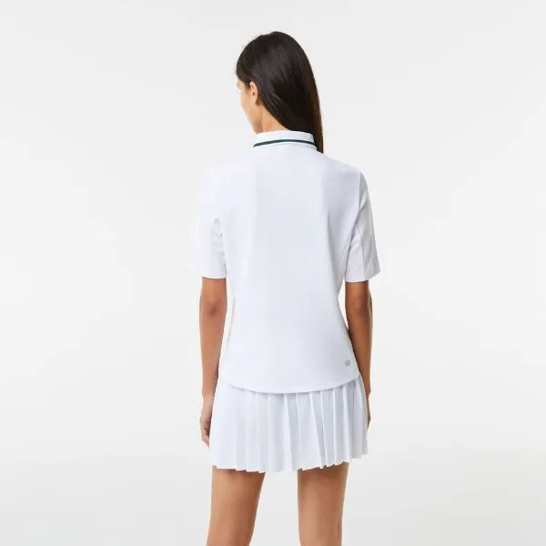Áo Polo Nữ Lacoste Sport Thermo Regulating Piqué Tennis Polo Shirt Màu Trắng Size 34 - Thời trang - Vua Hàng Hiệu