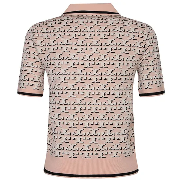 Áo Polo Nữ Tory Burch In Pink 159411650 Màu Hồng Size S