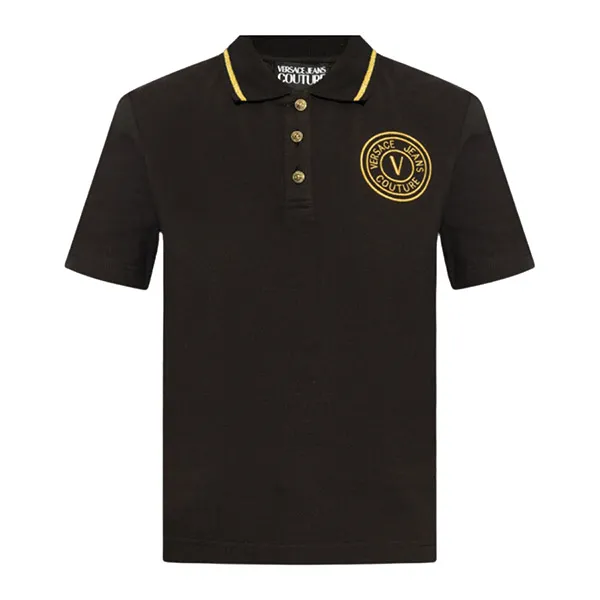 Áo Polo Nữ Versace Jean Conture In Black 77HAGT00 CJ01T G89 Màu Đen Size XS - Thời trang - Vua Hàng Hiệu