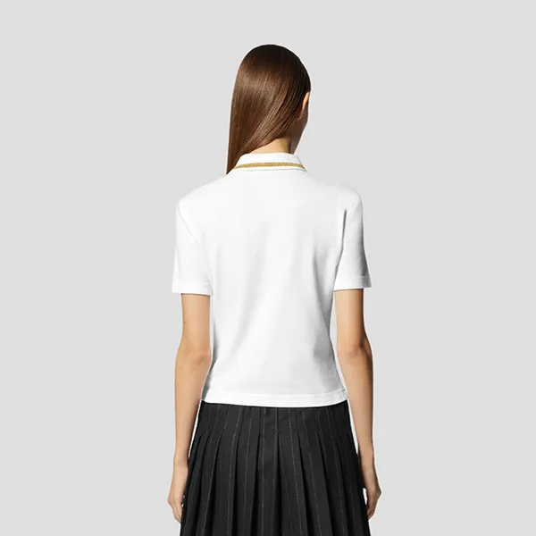 Áo Polo Nữ Versace Jean Conture In White 77HAGT00 CJ01T G03 Màu Trắng Size XS - Thời trang - Vua Hàng Hiệu