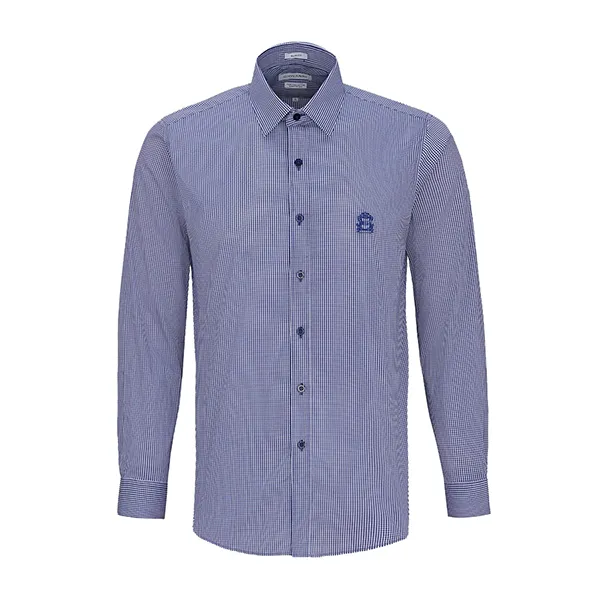 Áo Sơ Mi Dài Tay Nam Giovanni GLS0352-1 Màu Xanh Navy Đậm Size S