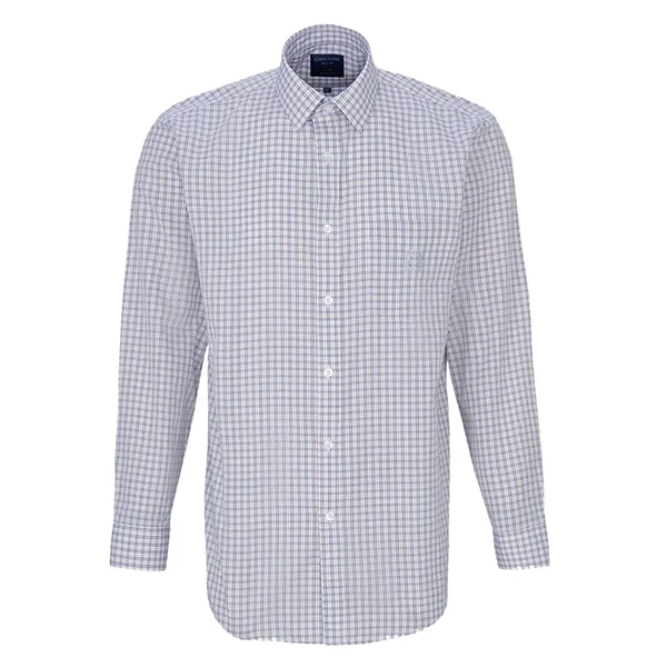 Áo Sơ Mi Dài Tay Nam Giovanni GLS0362-1 Màu Xanh Navy Size XL