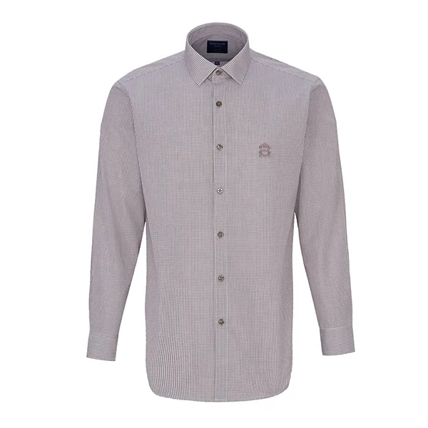 Áo Sơ Mi Dài Tay Nam Giovanni GLS0364-1 Màu Nâu Size L - Thời trang - Vua Hàng Hiệu