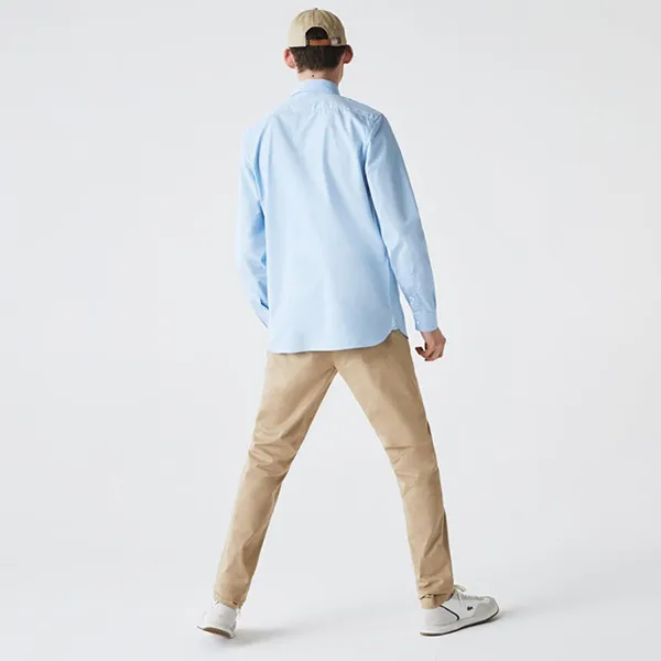 Áo Sơ Mi Dài Tay Nam Lacoste Regular Fit CH2935 HBP Shirt Màu Xanh Da Trời Size 41 - Thời trang - Vua Hàng Hiệu