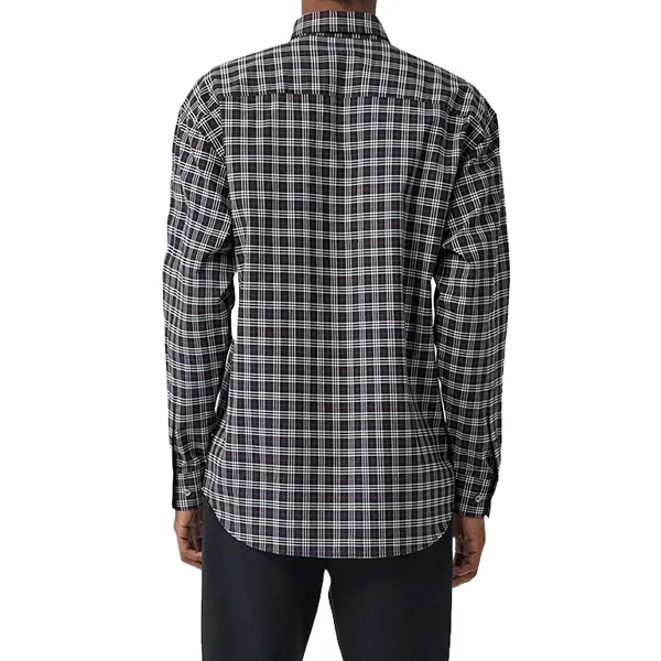 Áo Sơ Mi Nam Burberry Cotton With Check Printed Shirt 8003151 1004 Kẻ Caro Size S - Thời trang - Vua Hàng Hiệu