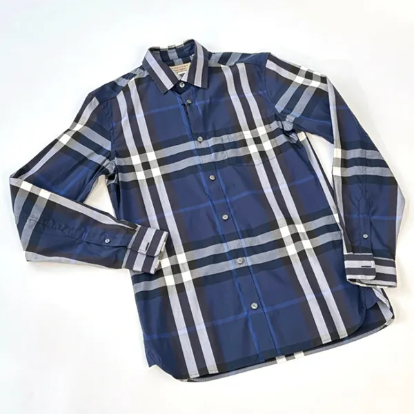 Áo Sơ Mi Nam Burberry Vintage Check In Navy 40234821 Màu Xanh Navy Size XS - Thời trang - Vua Hàng Hiệu