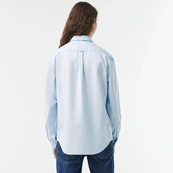 Áo Sơ Mi Nam Lacoste Regular Fit CH0204 HBP Màu Xanh Da Trời Size 39