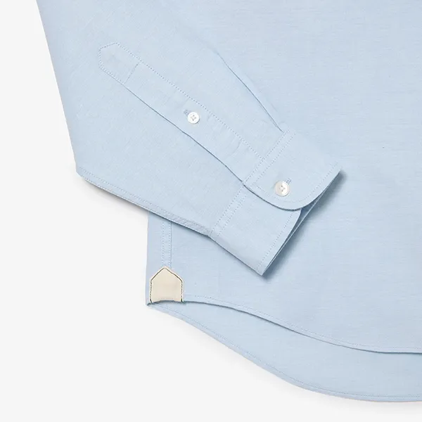 Áo Sơ Mi Nam Lacoste Regular Fit CH0204 HBP Màu Xanh Da Trời Size 39