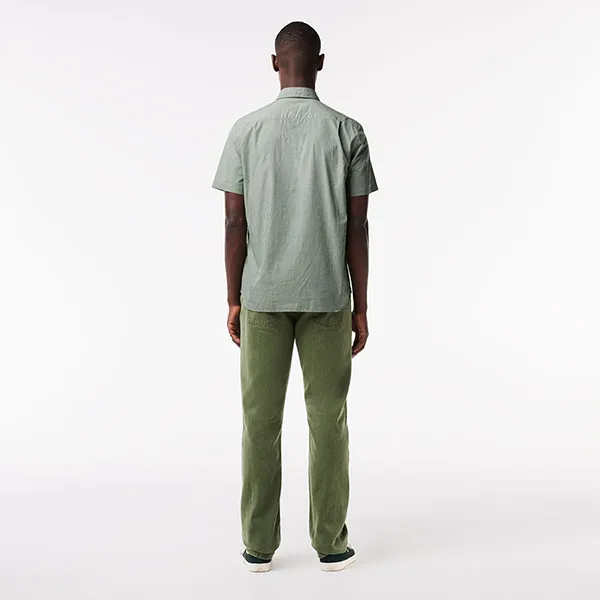 Áo Sơ Mi Nam Lacoste Short Sleeved Regular Fit Gingham Print Shirt CH5622 737 Màu Xanh Green Size 40 - Thời trang - Vua Hàng Hiệu