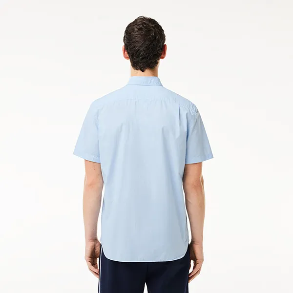 Áo Sơ Mi Lacoste Short Sleeved Regular Fit Gingham Print Shirt CH5622 F6Z Màu Xanh Nhạt Size 39 - Thời trang - Vua Hàng Hiệu