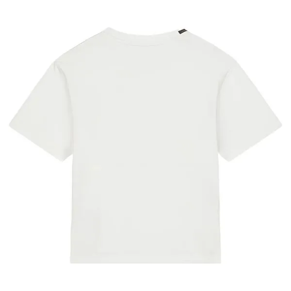 Áo Thun Nam Dolce & Gabbana D&G In White With Appliqued Logo T-Shirt L4JTHV G7NXE W0111 Màu Trắng Size 14Y