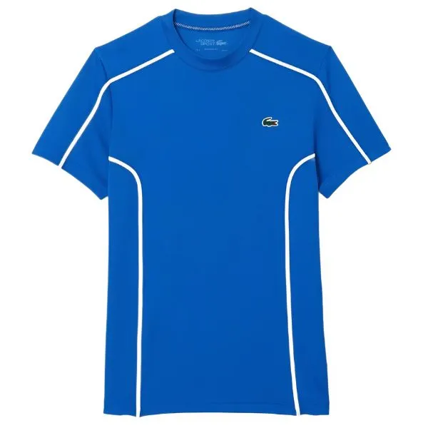 Áo Thun Nam Lacoste Ultra Dry Piqué Tennis TH7545 IXW T-Shirt Màu Xanh Dương Size 3 - Thời trang - Vua Hàng Hiệu