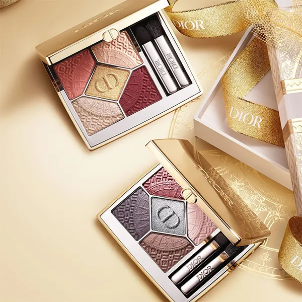 Bảng Phấn Mắt Dior Show Couleurs Eyeshadow Palette Holliday Limited Edition 643 Golden Masquerade