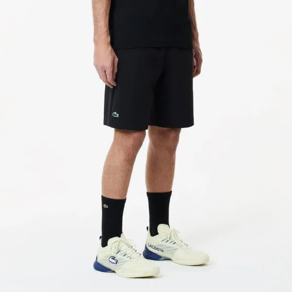 Bộ Quần Áo Nam Lacoste Men’s Tennis DH5180 51 XIT/ GH745210 031 Màu Trắng Đen Size 2