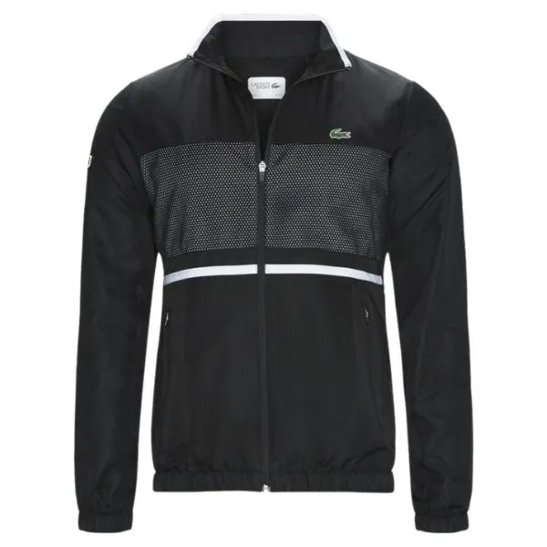 Bộ Quần Áo Nam Lacoste Tracksuit Sport Black WH3573 00 HJS Màu Đen Size 2