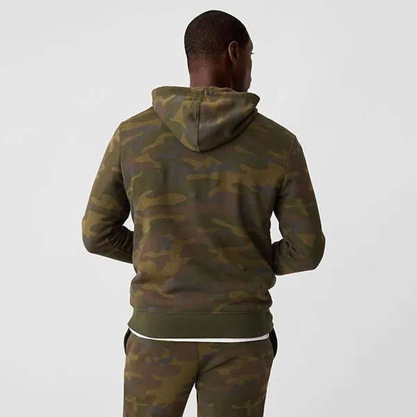 Bộ Quần Áo Nỉ Nam Gap Hoodie Camo Xanh Size M - Thời trang - Vua Hàng Hiệu