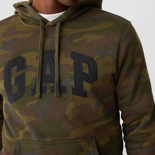 Bộ Quần Áo Nỉ Nam Gap Hoodie Camo Xanh Size M - Thời trang - Vua Hàng Hiệu