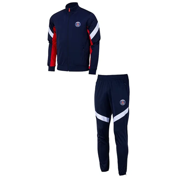 Bộ Thể Thao Nam Nike Paris Saint-Germain PSG Core Taped Tracksuit Màu Xanh Đậm Size S