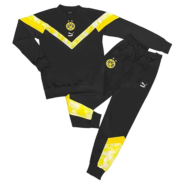 Bộ Thể Thao Nam Puma Borussia Dortmund Màu Đen Size XS - Thời trang - Vua Hàng Hiệu