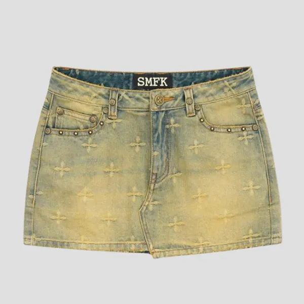 Chân Váy Chữ A Nữ Denim Wash SMFK DS003BLG Màu Xanh Size XS - Thời trang - Vua Hàng Hiệu