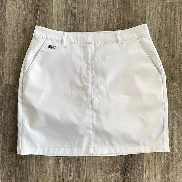 Chân Váy Lacoste Pickleball Sport Women’s Off White Golf Tennis Skort Màu Trắng Size 34 - Pickleball - Vua Hàng Hiệu