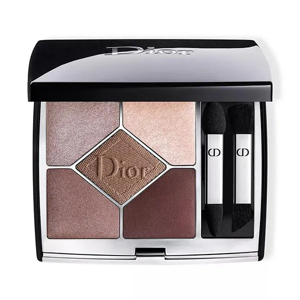 Combo Bảng Phấn Mắt Dior 5 Couleurs Eyeshadow Palette 669 Soft Cashmere Và Son 913 Mystic Plum Matte Finish 2 Món