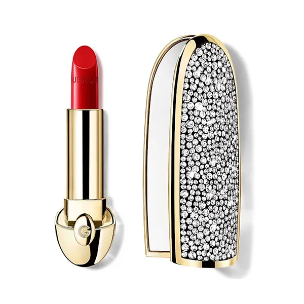 Combo Vỏ + Son Guerlain Rouge G Velvet Refill 510 Le Rouge Vibrant Màu Đỏ Tươi - Son Môi - Vua Hàng Hiệu