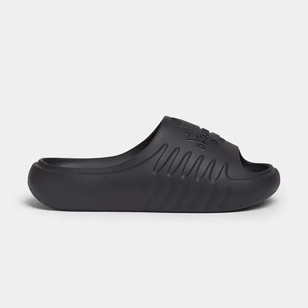 Dép Nam Dsquared2 Canadian Leaf Slides FFM002517200001 2124 Màu Đen
