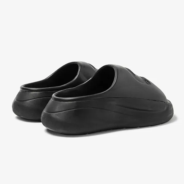Dép Nam Lacoste Men's Croco Synthetic Slides 745CMA0004 02H Màu Đen Size 40.5 - Dép - Vua Hàng Hiệu
