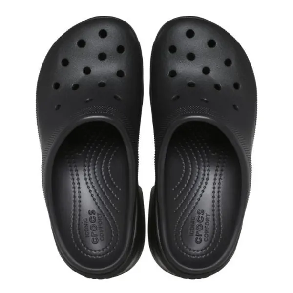Dép Sục Nữ Crocs Siren Clog Black 208547-001 Màu Đen Size W6 - Dép - Vua Hàng Hiệu