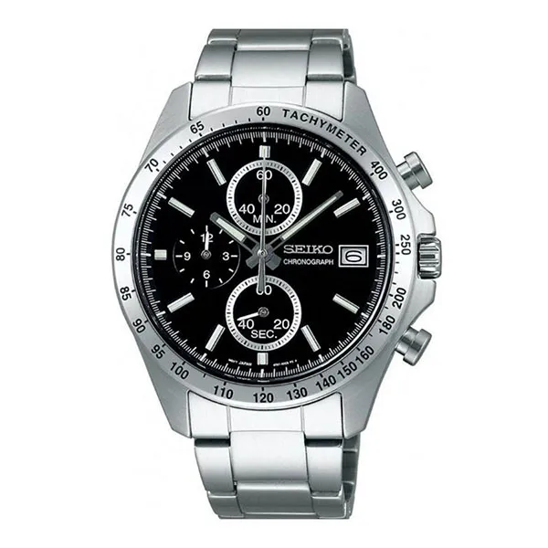 Đồng Hồ Nam Chronograp SBTR005 Màu Đen Bạc - Đồng hồ - Vua Hàng Hiệu