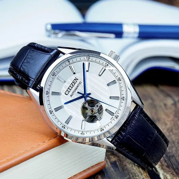 Đồng Hồ Nam Citizen NH9111-11B Màu Trắng Đen