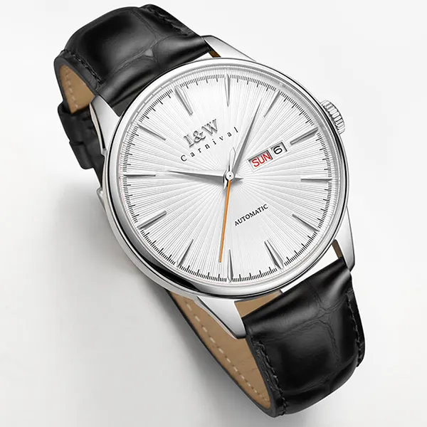 Đồng Hồ Nam I&W Carnival Automatic Watch IW519G-DD (IW519G6) Màu Đen - Đồng hồ - Vua Hàng Hiệu