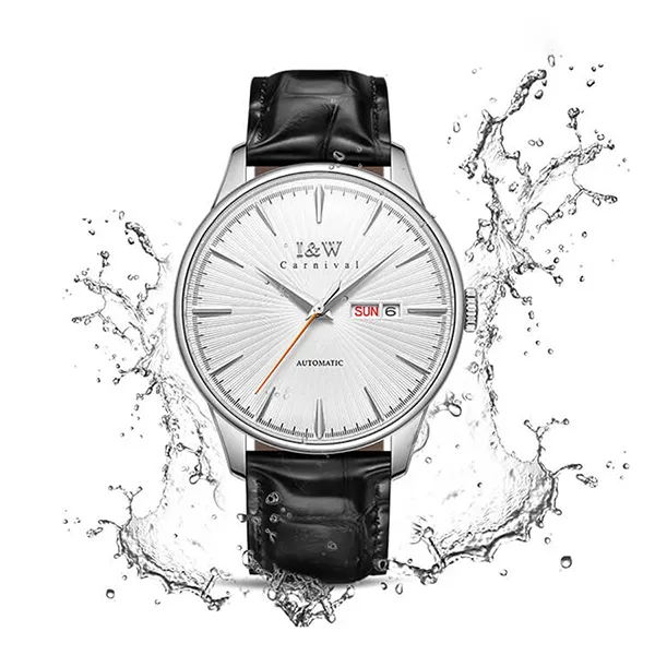 Đồng Hồ Nam I&W Carnival Automatic Watch IW519G-DD (IW519G6) Màu Đen - Đồng hồ - Vua Hàng Hiệu