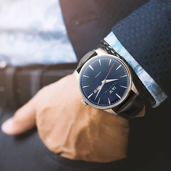 Đồng Hồ Nam I&W Carnival Automatic Watch IW519G-DD (IW519G7) Màu Đen/Xanh