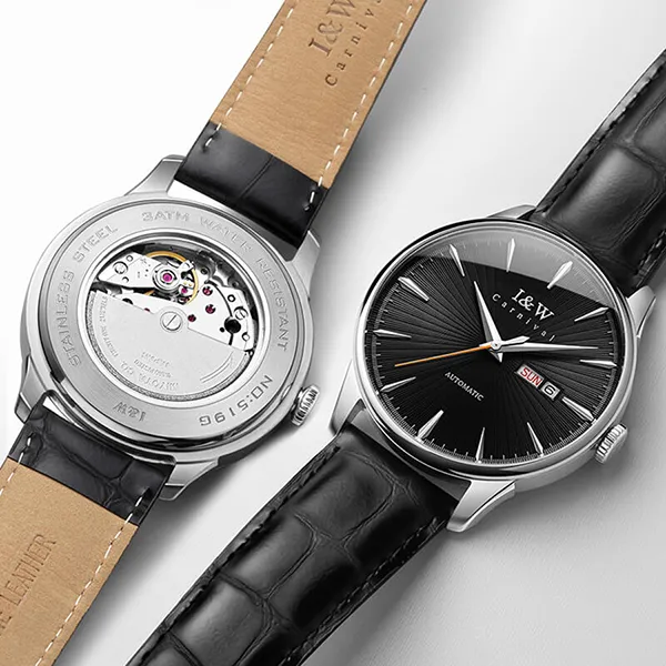 Đồng Hồ Nam I&W Carnival Automatic Watch IW519G-DD (IW519G8) Màu Đen - Đồng hồ - Vua Hàng Hiệu